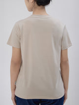 REGULAR FIT WOMEN'S SHORT SLEEVE T-SHIRT OFF-WHITE