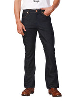 กางเกงยีนส์ผู้ชาย คอลเลคชั่น EVERYDAY WITH WRANGLER BOOTCUT FIT เอวสูง ทรงขาม้า สียีนส์ผ้าดิบ