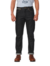 กางเกงยีนส์(ริมทอง)ผู้ชาย คอลเลคชั่น EVERYDAY WITH WRANGLER 13MWZ FIT เอวกลาง ทรงตรง สียีนส์ผ้าดิบ