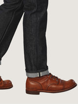 กางเกงยีนส์(ริมทอง)ผู้ชาย คอลเลคชั่น EVERYDAY WITH WRANGLER 13MWZ FIT เอวกลาง ทรงตรง สียีนส์ผ้าดิบ