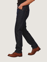 กางเกงยีนส์ผู้ชาย คอลเลคชั่น EVERYDAY WITH WRANGLER 13MWZ FIT เอวกลาง ทรงตรง สียีนส์ผ้าดิบ