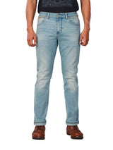 กางเกงยีนส์ผู้ชาย คอลเลคชั่น EVERYDAY WITH WRANGLER TEXAS SLIM FIT เอวกลาง ทรงเข้ารูป สียีนส์อ่อน