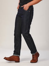 กางเกงยีนส์ผู้ชาย คอลเลคชั่น EVERYDAY WITH WRANGLER TEXAS FIT เอวกลาง ทรงตรง สียีนส์ผ้าดิบ