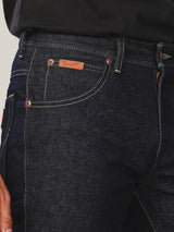 กางเกงยีนส์ผู้ชาย คอลเลคชั่น EVERYDAY WITH WRANGLER TEXAS FIT เอวกลาง ทรงตรง สียีนส์ผ้าดิบ