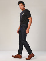 กางเกงยีนส์ผู้ชาย คอลเลคชั่น EVERYDAY WITH WRANGLER TEXAS FIT เอวกลาง ทรงตรง สียีนส์ผ้าดิบ