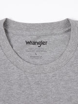 เสื้อยืดแขนสั้นผู้ชาย ทรงตรง สีเทา