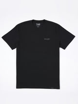 REGULAR FIT MEN'S SHORT SLEEVE T-SHIRT BLACK