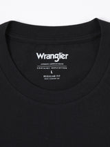 REGULAR FIT MEN'S SHORT SLEEVE T-SHIRT BLACK