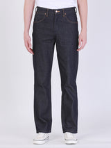 กางเกงยีนส์ผู้ชาย MWZ FIT เอวกลาง ทรงตรง สียีนส์ผ้าดิบ