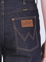 กางเกงยีนส์ผู้ชาย MWZ FIT เอวกลาง ทรงตรง สียีนส์ผ้าดิบ