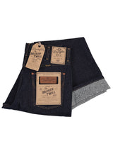 กางเกงยีนส์ผู้ชาย MWZ FIT เอวกลาง ทรงตรง สียีนส์ผ้าดิบ