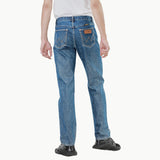 กางเกงยีนส์ผู้ชาย MWZ FIT เอวกลาง ทรงตรง สียีนส์