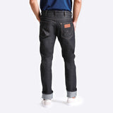 กางเกงยีนส์ผู้ชาย คอลเลคชั่น ORIGINAL WRANGLER GREENSBORO FIT เอวกลาง ทรงตรง สียีนส์