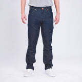 GREENSBORO FIT MID RISE REGULAR MEN'S JEANS DARK INDIGO