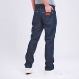 GREENSBORO FIT MID RISE REGULAR MEN'S JEANS DARK INDIGO