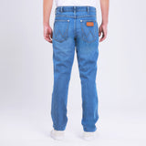 GREENSBORO FIT MID RISE REGULAR MEN'S JEANS LIGHT INDIGO