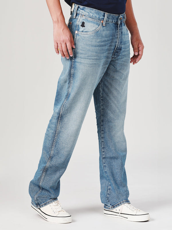 BLUE BELL COLLECTION MWZ FIT MID RISE REGULAR MEN'S JEANS MID INDIGO