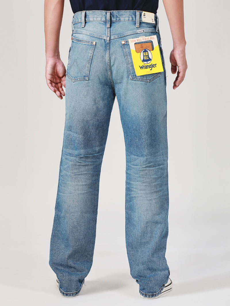 BLUE BELL COLLECTION MWZ FIT MID RISE REGULAR MEN'S JEANS MID INDIGO