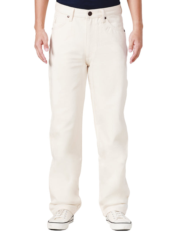 BLUE BELL COLLECTION MWZ FIT MID RISE REGULAR MEN'S JEANS OFF-WHITE