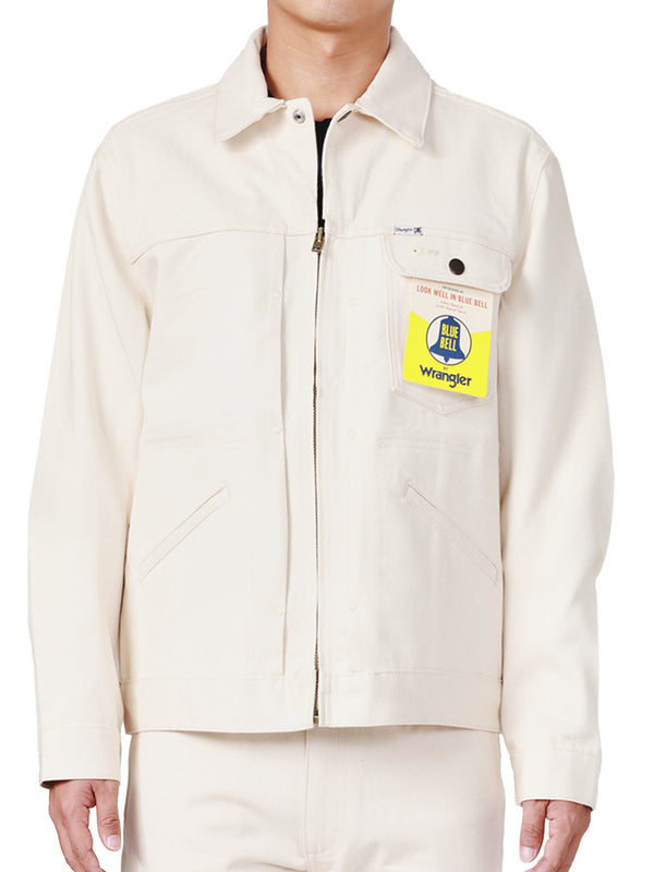 REGULAR FIT BLUE BELL COLLECTION MEN'S JACKET OFF-WHITE