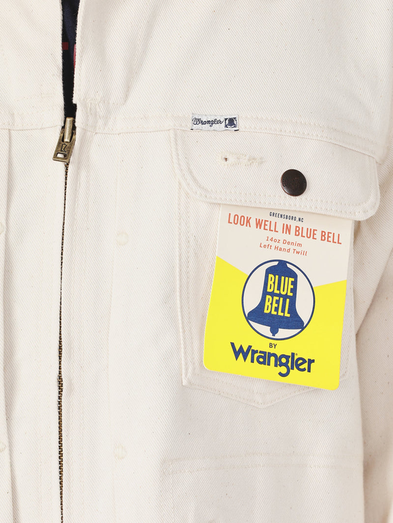 REGULAR FIT BLUE BELL COLLECTION MEN'S JACKET OFF-WHITE