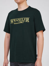 REGULAR FIT MEN'S SHORT SLEEVE T-SHIRT DARK GREEN