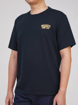 เสื้อยืดแขนสั้นผู้ชาย ทรงตรง สีกรมท่า