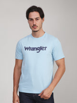 REGULAR FIT MEN'S SHORT SLEEVE T-SHIRT BLUE