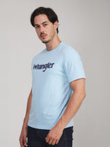 REGULAR FIT MEN'S SHORT SLEEVE T-SHIRT BLUE