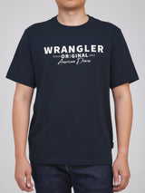 REGULAR FIT MEN'S SHORT SLEEVE T-SHIRT NAVY