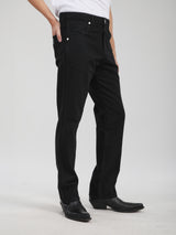 MWZ FIT MID RISE REGULAR MEN'S JEANS BLACK
