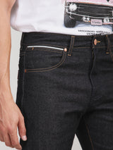 13MWZ FIT RODEO RACING COLLECTION MID RISE REGULAR MEN'S JEANS RAW DENIM