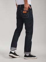 13MWZ FIT RODEO RACING COLLECTION MID RISE REGULAR MEN'S JEANS DARK INDIGO