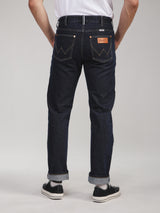 13MWZ FIT RODEO RACING COLLECTION MID RISE REGULAR MEN'S JEANS DARK INDIGO