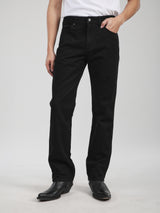 TEXAS FIT MID RISE REGULAR MEN'S JEANS BLACK