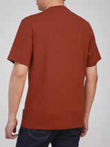 REGULAR FIT MEN'S SHORT SLEEVE T-SHIRT ORANGE