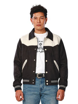 เสื้อแจ็คเก็ตผู้ชาย คอลเลคชั่น EVERYDAY WITH WRANGLER ทรงตรง สียีนส์มิดไนท์
