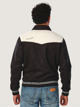 เสื้อแจ็คเก็ตผู้ชาย คอลเลคชั่น EVERYDAY WITH WRANGLER ทรงตรง สียีนส์มิดไนท์
