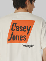 OVERSIZE FIT CASEY JONES COLLECTION MEN'S TEE SHORT SLEEVE OFF-WHITE