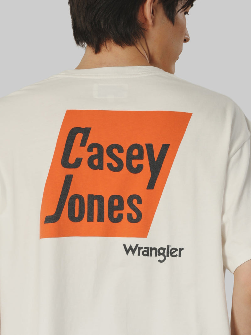 OVERSIZE FIT CASEY JONES COLLECTION MEN'S TEE SHORT SLEEVE OFF-WHITE
