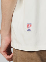 OVERSIZE FIT CASEY JONES COLLECTION MEN'S TEE SHORT SLEEVE OFF-WHITE