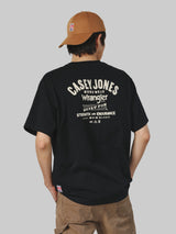 OVERSIZE FIT CASEY JONES COLLECTION MEN'S TEE SHORT SLEEVE NAVY