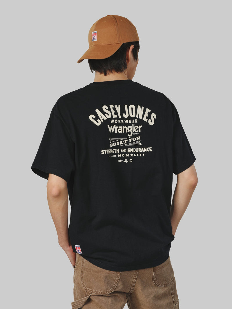 OVERSIZE FIT CASEY JONES COLLECTION MEN'S TEE SHORT SLEEVE NAVY