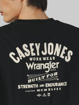 OVERSIZE FIT CASEY JONES COLLECTION MEN'S TEE SHORT SLEEVE NAVY