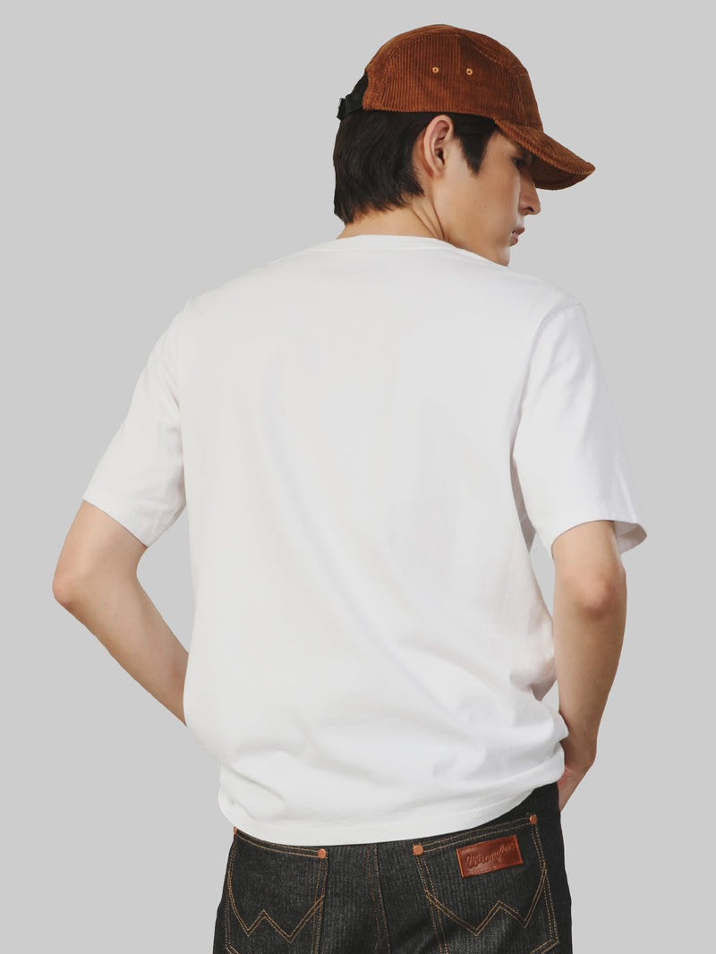 REGULAR FIT CASEY JONES COLLECTION MEN'S TEE SHORT SLEEVE WHITE