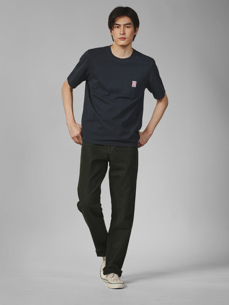 REGULAR FIT CASEY JONES COLLECTION MEN'S TEE SHORT SLEEVE NAVY