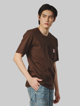 REGULAR FIT CASEY JONES COLLECTION MEN'S TEE SHORT SLEEVE BROWN