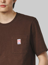 REGULAR FIT CASEY JONES COLLECTION MEN'S TEE SHORT SLEEVE BROWN