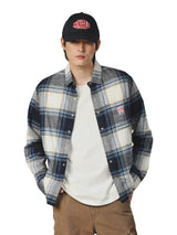 REGULAR FIT CASEY JONES COLLECTION MEN'S SHIRT LONG SLEEVE NAVY