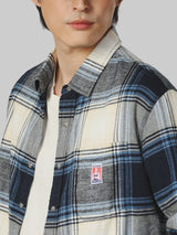 REGULAR FIT CASEY JONES COLLECTION MEN'S SHIRT LONG SLEEVE NAVY